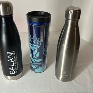 Balani and Manna Stainless Steel Water Bottles